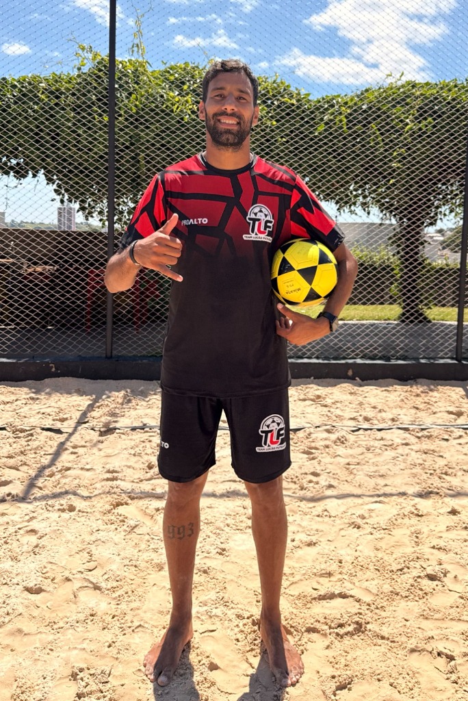 Professor Lucão - Treinador e Fundador do Team Lucão Futevôlei em Itapeva